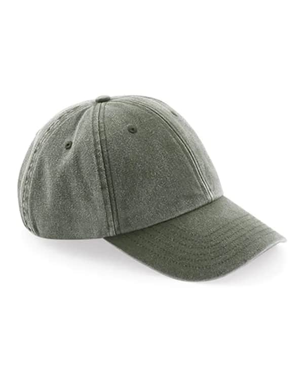 Low Profile Vintage Cap - Vintage Olive