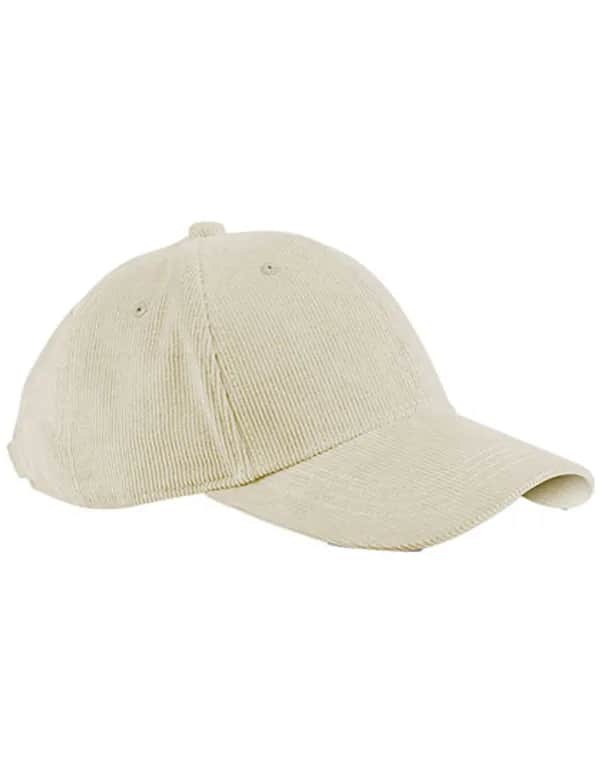 EarthAware® Organic Cord Baseball Cap - Stone