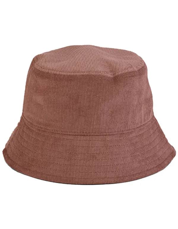 EarthAware® Organic Cord Bucket Hat - Redwood