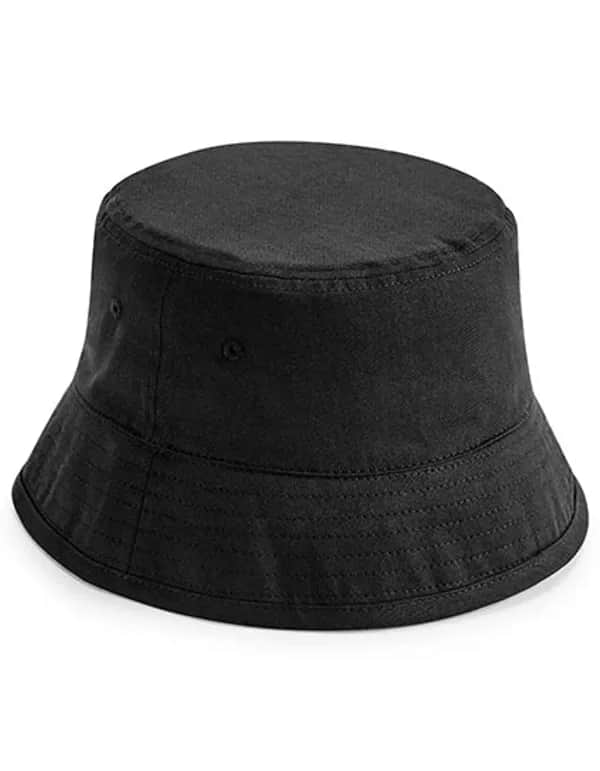 Organic Cotton Bucket Hat - Black