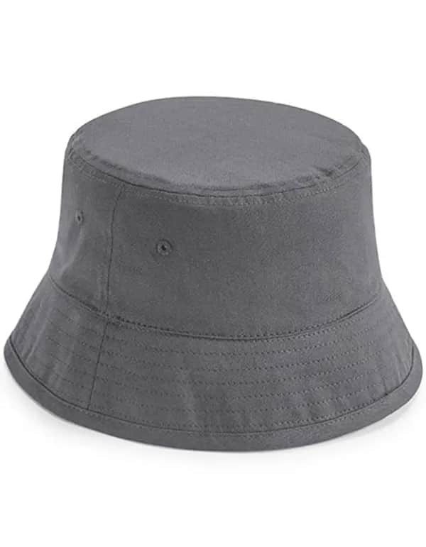 Organic Cotton Bucket Hat - Graphite Grey