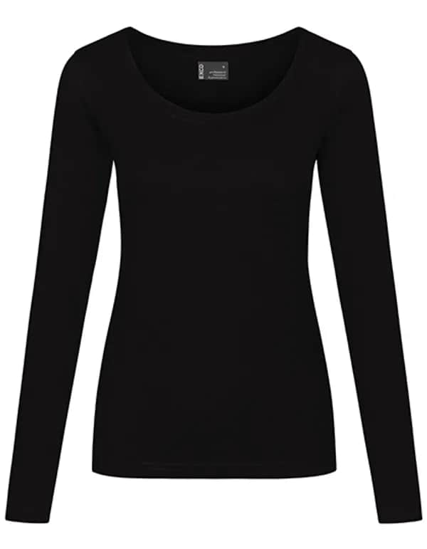 Women´s T-Shirt Long Sleeve - Black