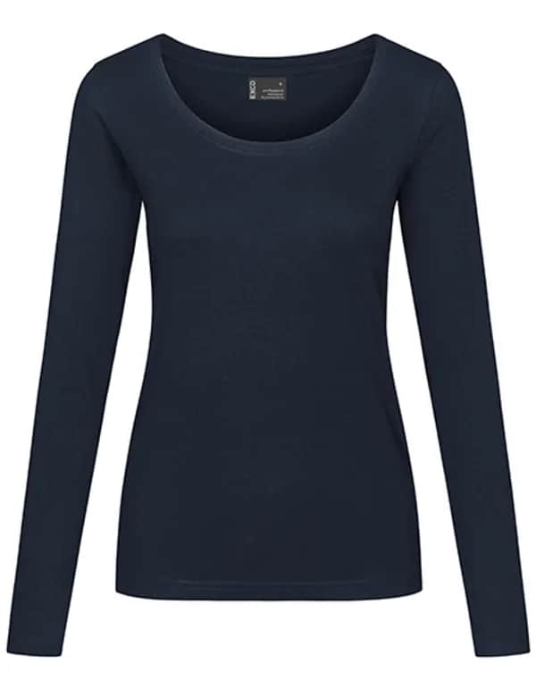 Women´s T-Shirt Long Sleeve - Navy