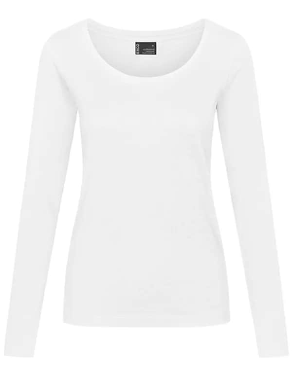 Women´s T-Shirt Long Sleeve - White