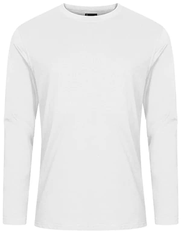 Men´s T-Shirt Long Sleeve - White