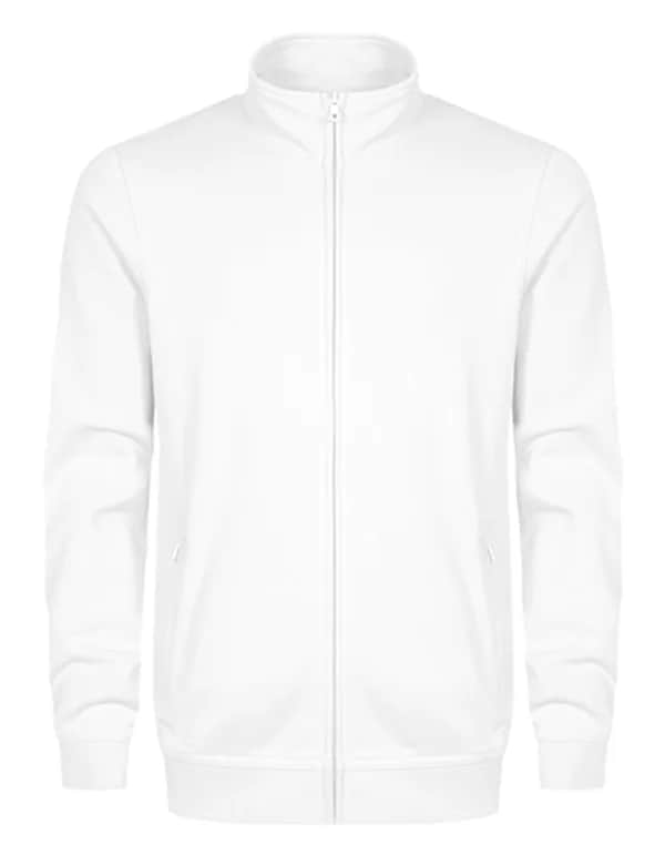 Men´s Sweatjacket - White