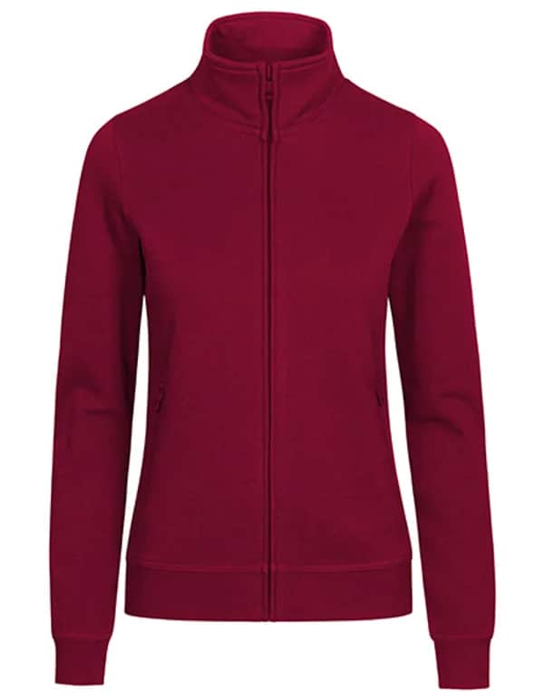Women´s Sweatjacket - Granat