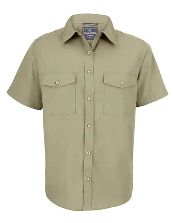 Expert Kiwi Short Sleeved Shirt - Pebble