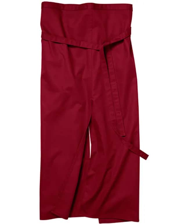Slit Apron Milano 100 x 100 cm - Cherry