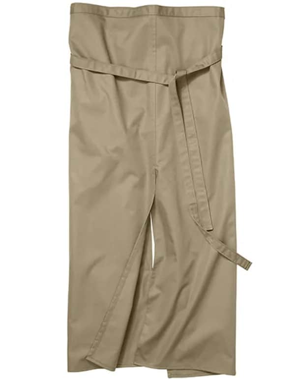 Slit Apron Milano 100 x 100 cm - Khaki