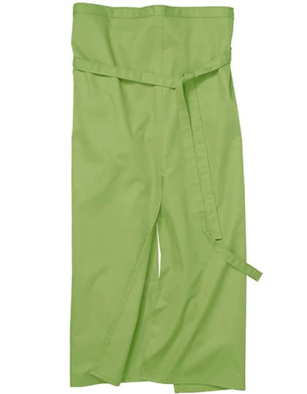 Slit Apron Milano 100 x 100 cm - Leaf