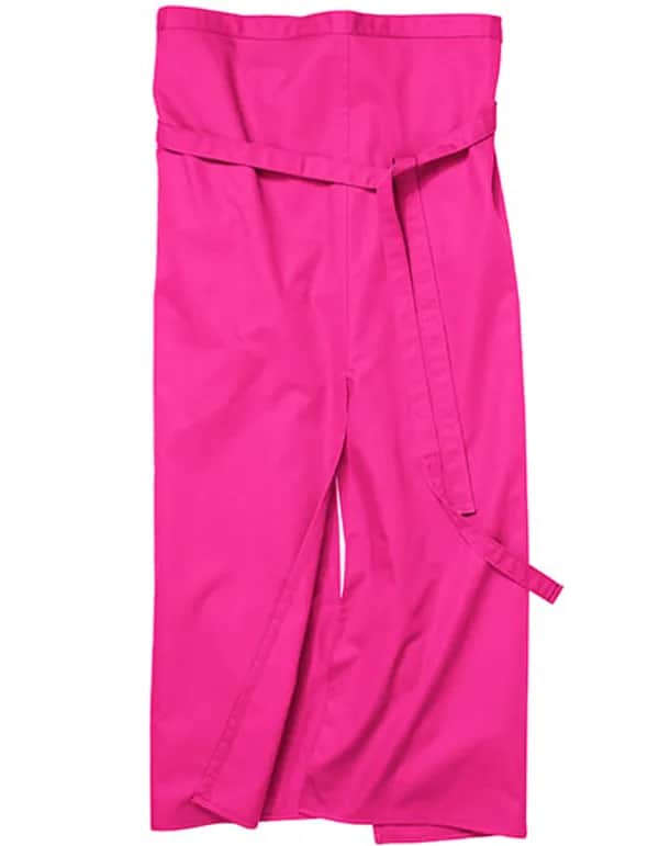 Slit Apron Milano 100 x 100 cm - Magenta