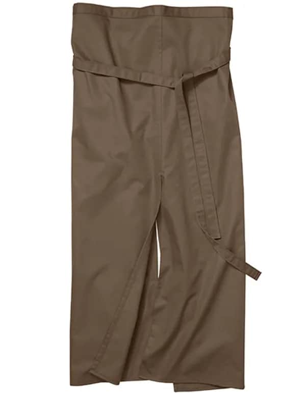 Slit Apron Milano 100 x 100 cm - Taupe