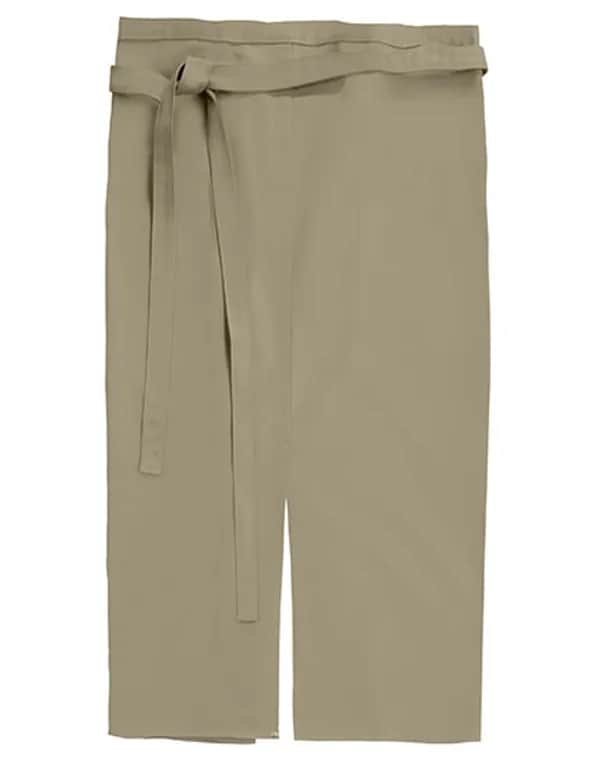 Slit Apron Milano 80 x 100 cm - Khaki