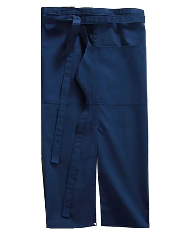 Slit Apron Milano 80 x 100 cm - Navy