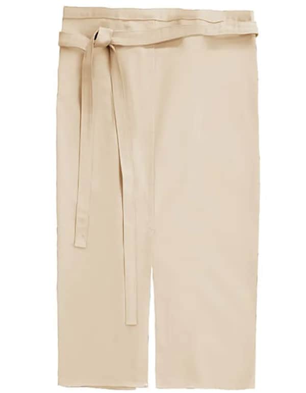 Slit Apron Milano 80 x 100 cm - Sand