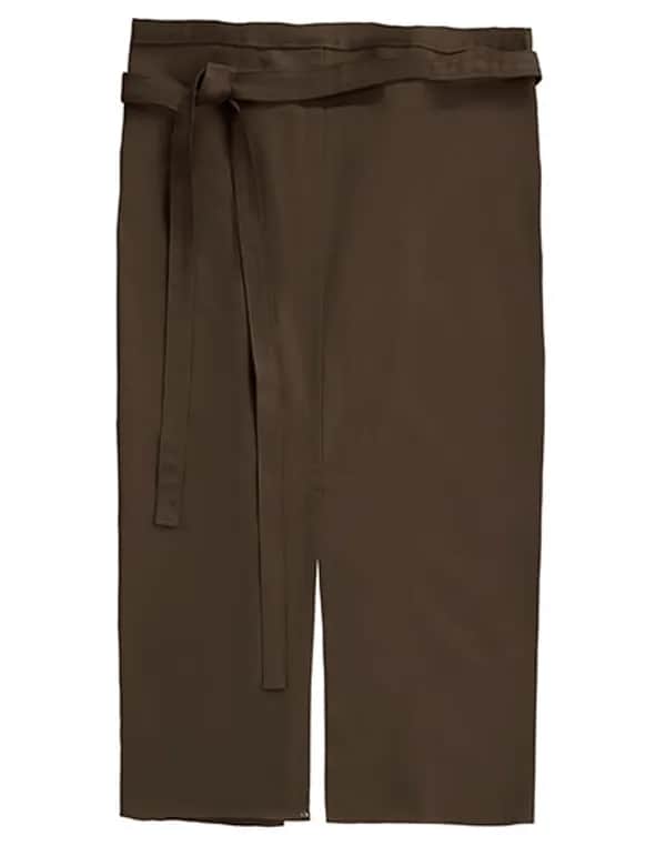 Slit Apron Milano 80 x 100 cm - Toffee