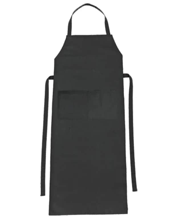 Bib Apron Verona Classic Bag 90 x 75 cm - Raven