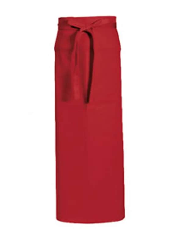 Bistro Apron Roma 100 x 100 cm - Red