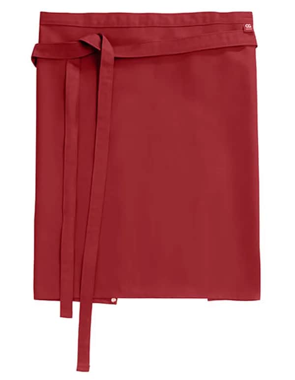 Bistro Apron Roma 50 x 78 cm - Red