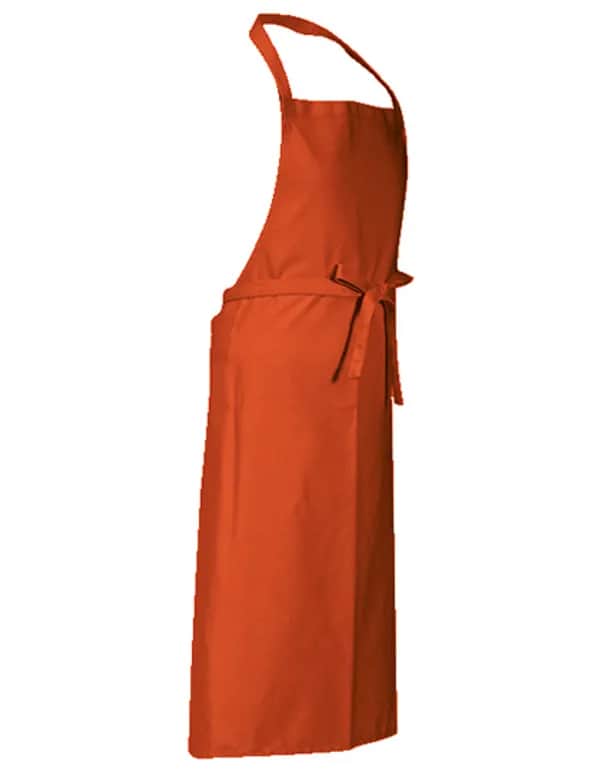Bib Apron Verona 110 x 75 cm - Pumpkin