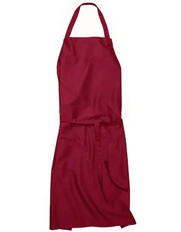 Bib Apron Verona 90 - Cherry