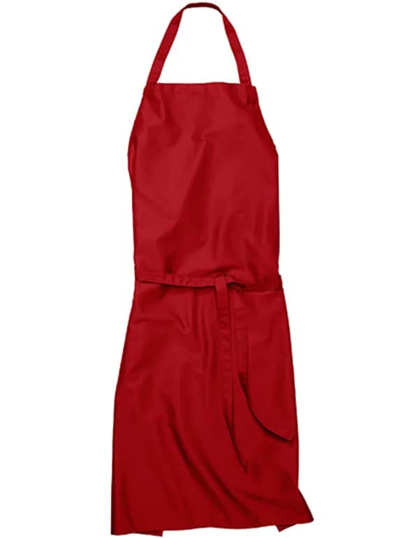 Bib Apron Verona 90 - Red