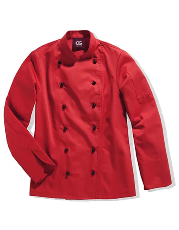 Ladies´ Chef Jacket Rimini - Red