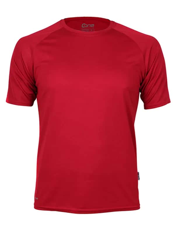 Rainbow Tech Tee - Red
