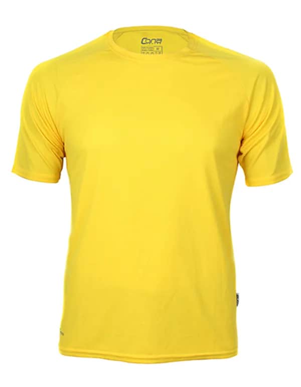 Rainbow Tech Tee - Sun Yellow