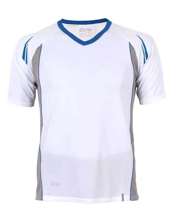 Club Tech Tee - White/Royal Blue
