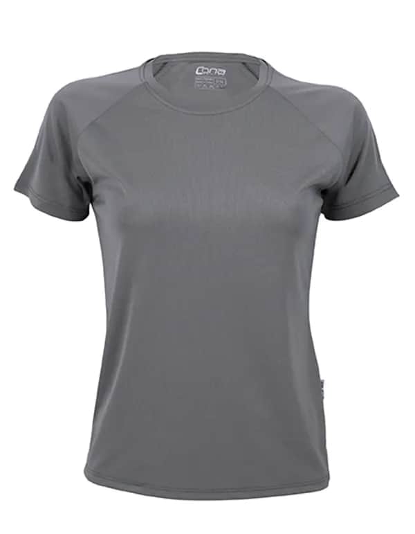 Ladies´ Rainbow Tech Tee - Cool Grey