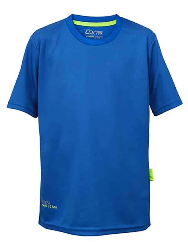 Kids Evolution Tech Tee - Royal Blue