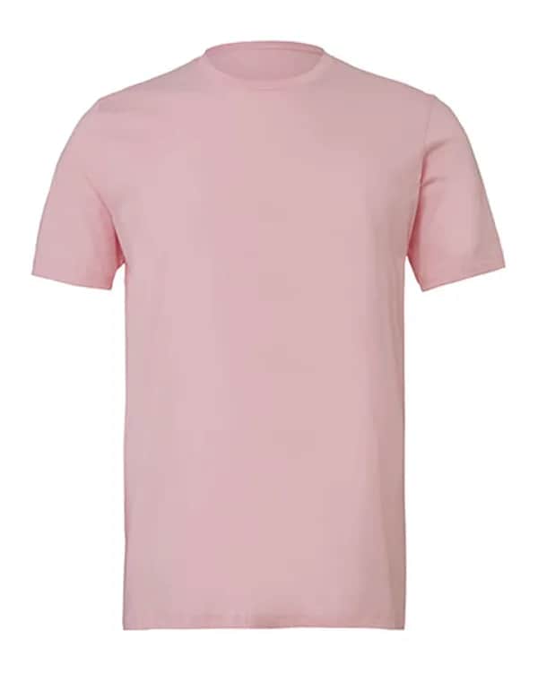 Unisex Jersey Short Sleeve Tee - Pink