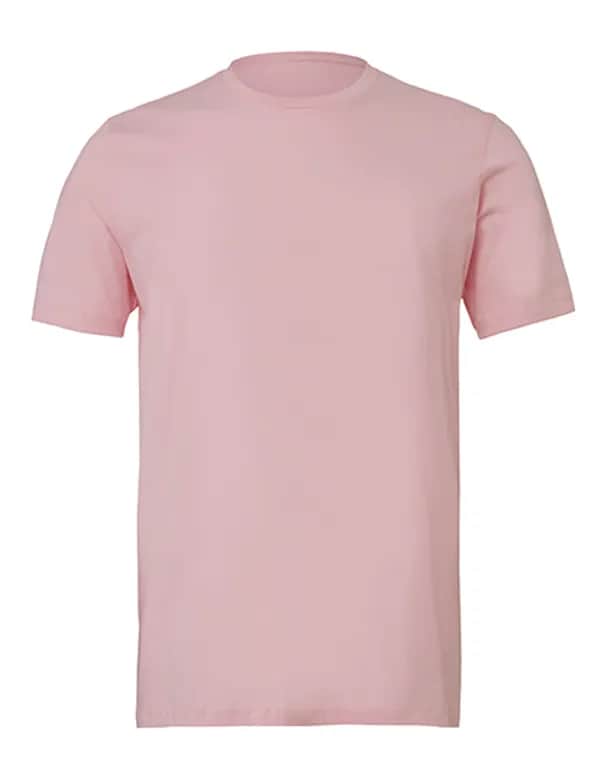 Unisex Jersey Short Sleeve Tee - Soft Pink