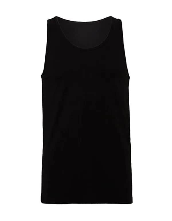 Unisex Jersey Tank Top - Black