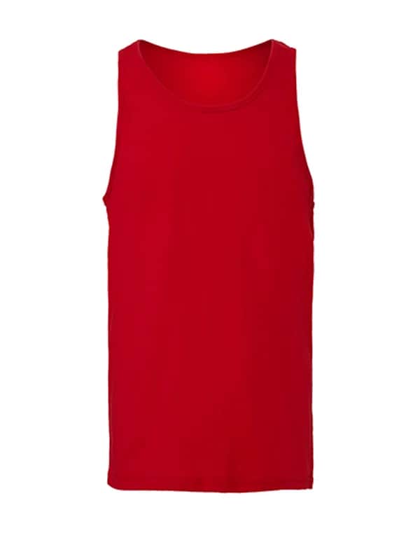 Unisex Jersey Tank Top - Red