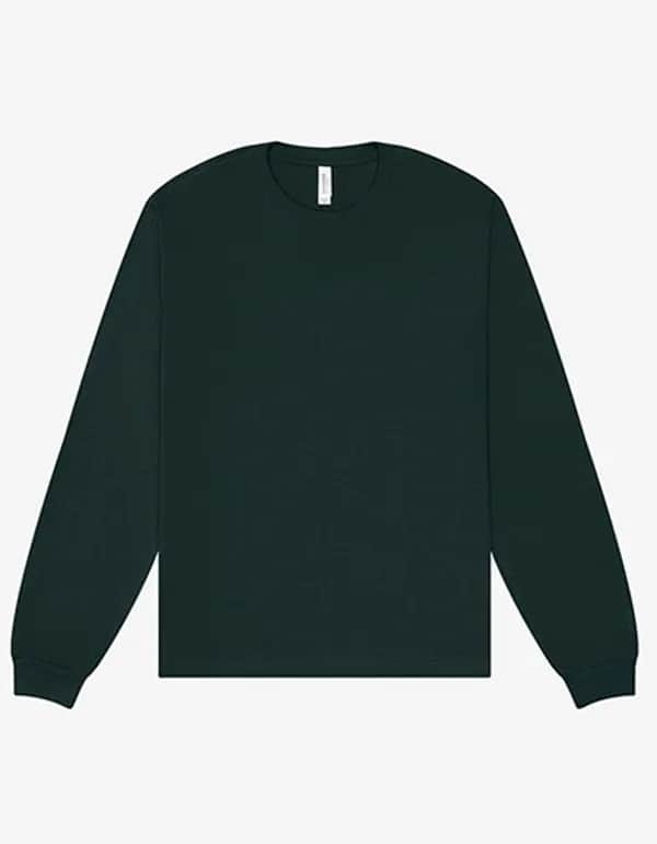 Unisex Heavyweight Long Sleeve Tee - Forest