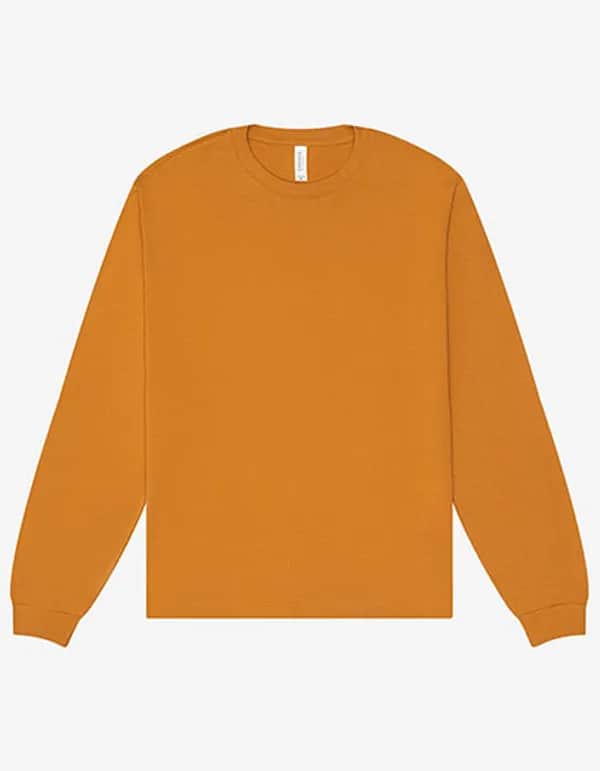 Unisex Heavyweight Long Sleeve Tee - Toast