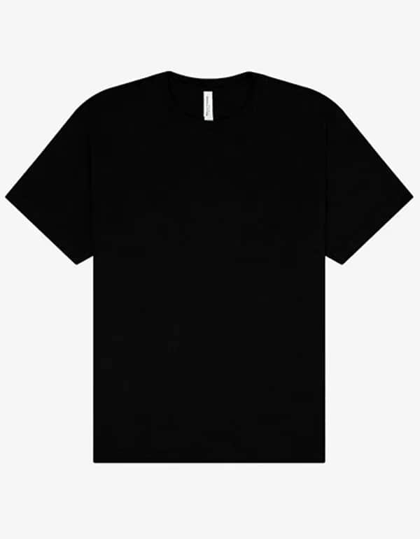 Unisex Heavyweight Short Sleeve Tee - Black
