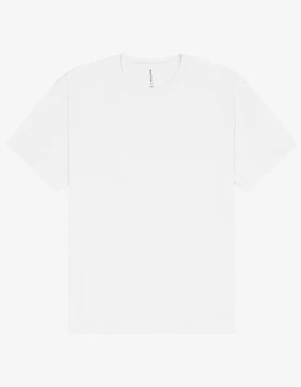 Unisex Heavyweight Short Sleeve Tee - White