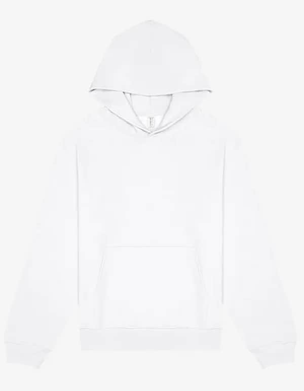 Unisex Pullover Hoodie - White