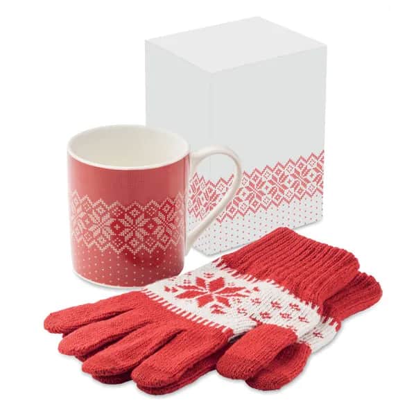 Winterliches Geschenkset - COPITO SET - Rot