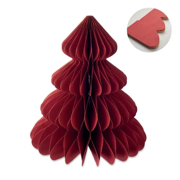 Weihnachtsbaum Papier - HARMOBIG - Rot