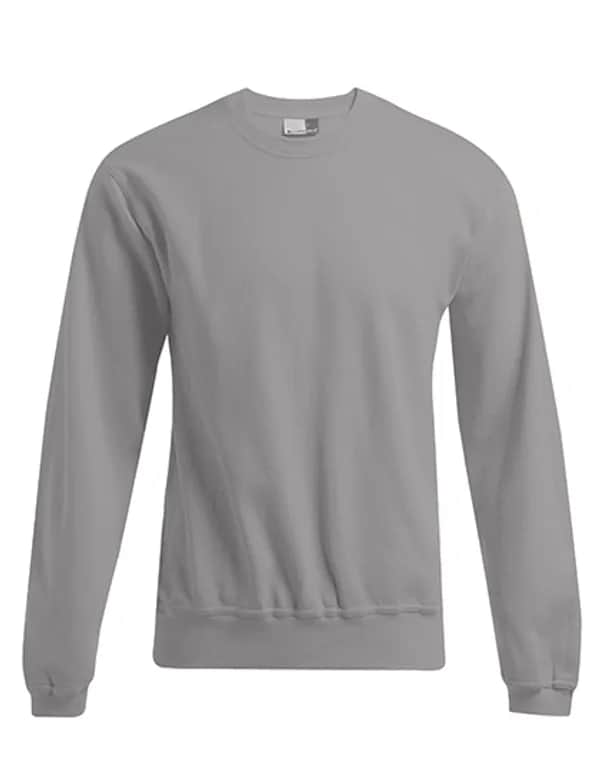 Men´s New Sweater 80/20 - New Light Grey (Solid)