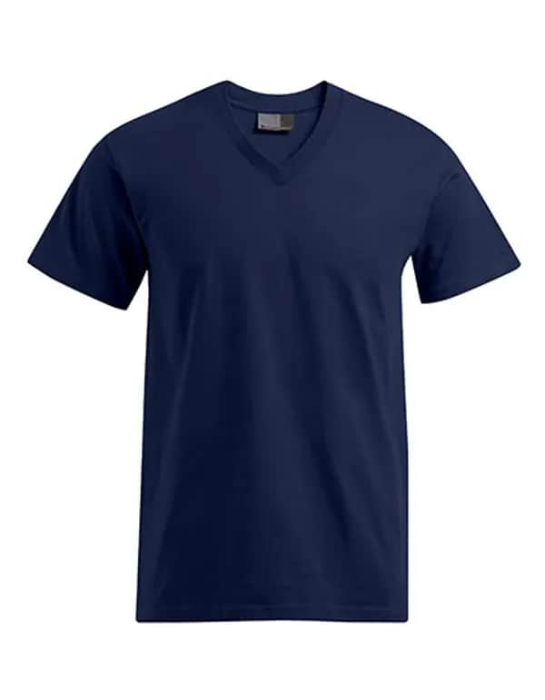 Premium V-Neck-T - Navy