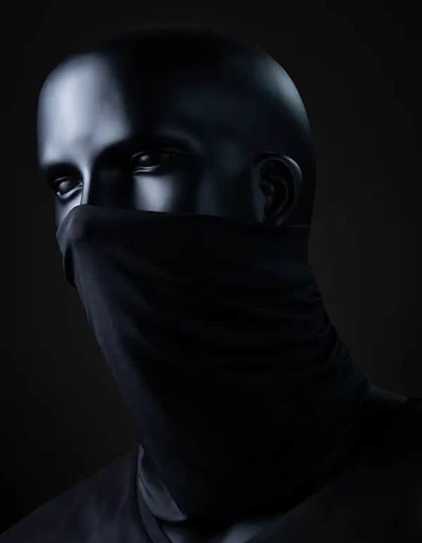 Bandana Poly - Black