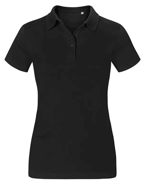 Women´s Jersey Polo - Black