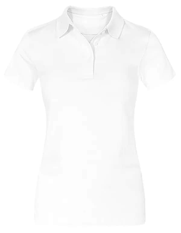 Women´s Jersey Polo - White