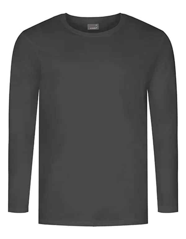 Men´s Premium-T Long Sleeve - Charcoal (Solid)